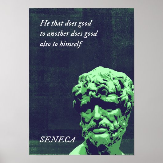 Wer dem Anderen Gutes tut, tut auch ihm gut Poster (Vorne)