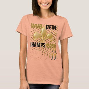 Wer dem champs 2010/Black gold heart/Lilie T-Shirt