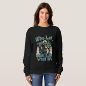 Wer den Crocs Out Wanderrucksack Gator Croc T Gela Sweatshirt (Vorne ganz)