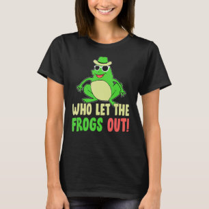 Wer den Froschfrosch aus dem Niedlichen Frosch Gel T-Shirt