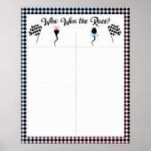 Wer den Race Sperm gewonnen hat, hat Ihre Stimme a Poster (Vorne)