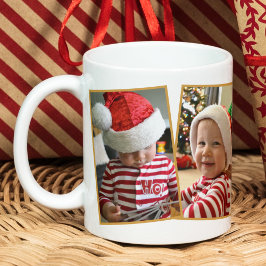 Wer den Weihnachtsmann braucht, wenn du Oma-Foto G Kaffeetasse