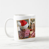 Wer den Weihnachtsmann braucht, wenn du Oma-Foto G Kaffeetasse (Links)