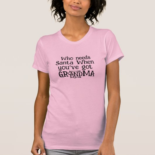 Wer den Weihnachtsmann braucht, wenn man an den We T-Shirt (Vorderseite)
