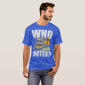 Wer den Zugführer getobt hat T-Shirt (Vorne ganz)