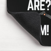 Wer denkst du, du bist ich! mousepad (Ecke)
