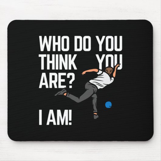 Wer denkst du, du bist ich! mousepad (Vorne)