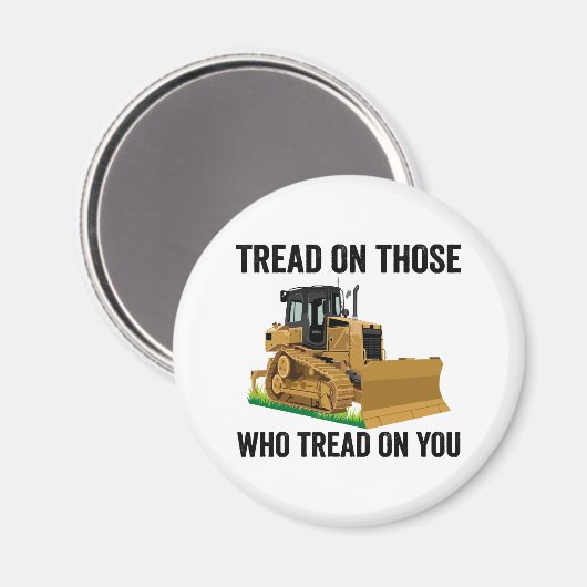 Wer dich betritt magnet (Vorderseite/Rückseite)