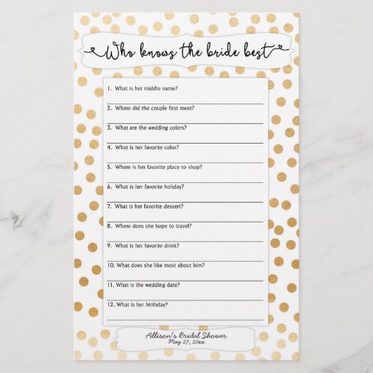 Wer die Braut kennt, sagte sie sagte Golddot 3983 (Vorderseite)