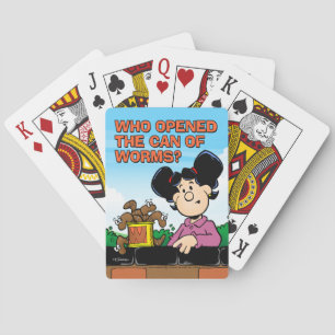 Wer die Dose von Würmern öffnete Spielkarten