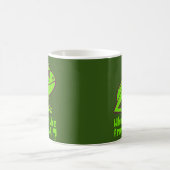 WER DIE FROGS AUS lustigem Froschpuff LIESS Kaffeetasse (Mittel)