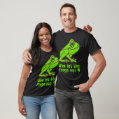WER DIE FROGS AUS lustigem Froschpuff LIESS T-Shirt (Unisex)