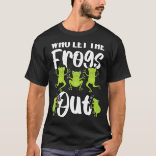 Wer die Frösche aus Amphibien-Kaulquappen-Totenfro T-Shirt