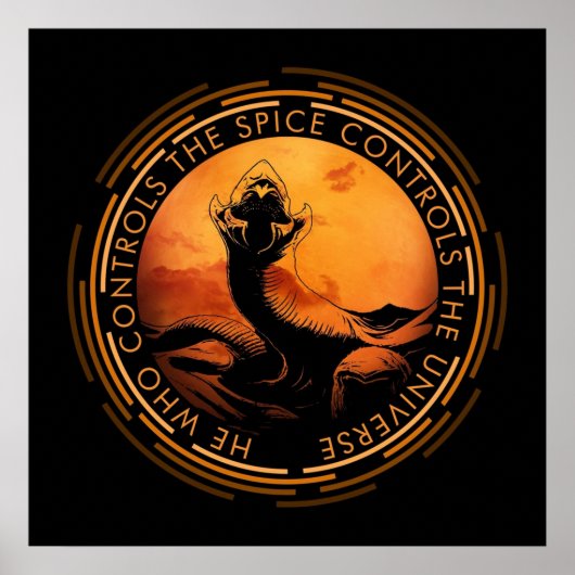 Wer die Gewürze Kontrolle, der Kontrollen des Univ Poster (Vorne)