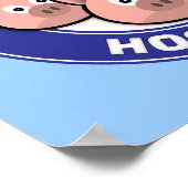 Wer die Hähne Gelassen hat Poster (Ecke)