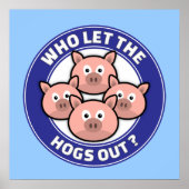 Wer die Hähne Gelassen hat Poster (Vorne)