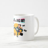 Wer die Hunde heraus ließ! Kaffeetasse (VorderseiteRechts)
