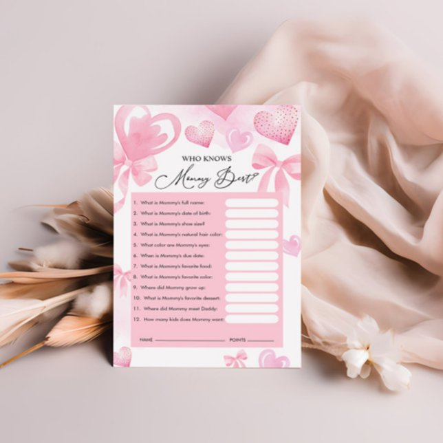 Wer die Mama Best Valentines Game Cards kennt (Von Creator hochgeladen)