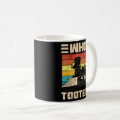 Wer die sonnige Eisenbahn für Männer-Frauen gefahr Kaffeetasse (VorderseiteRechts)