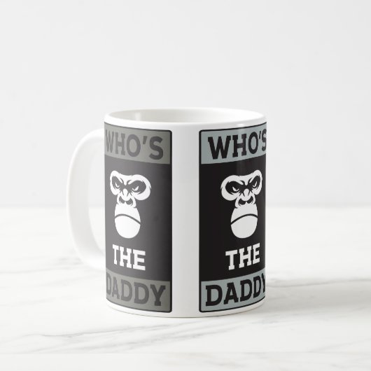 Wer die Vati-Tasse ist Kaffeetasse (Vorderseite Links)