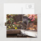 Wer dort ist, danke postkarte (Vorne/Hinten)