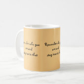 Wer du bist kaffeetasse (Vorderseite Links)