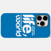 Wer ein Leben rette Case-Mate iPhone Hülle (Rückseite (Horizontal))