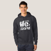 Wer ein Leben rette Hoodie (Vorne ganz)