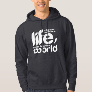Wer ein Leben rette Hoodie