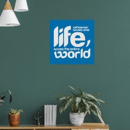 Wer ein Leben rette Poster