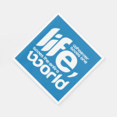 Wer ein Leben rette Serviette (Ecke)