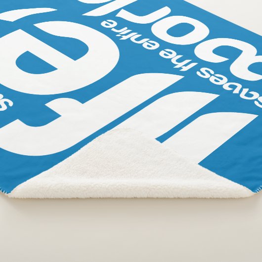 Wer ein Leben rette Sherpadecke (3/4)