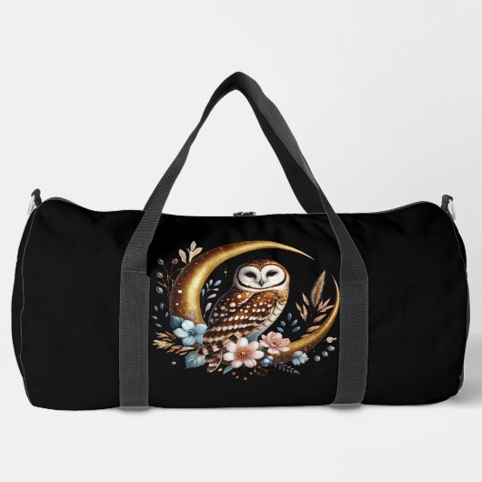 Wer ein schläfendes Owl-Design braucht Duffle Bag (Vorderseite)