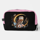 Wer ein schläfendes Owl-Design braucht Waschbeutel (Vorderseite)