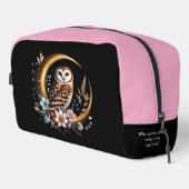 Wer ein schläfendes Owl-Design braucht Waschbeutel (Rechte Ecke)