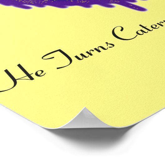 Wer eine gute Arbeit begonnen hat, wird sie beende Poster (Ecke)