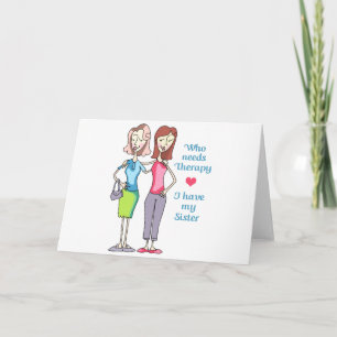 Wer eine Therapie braucht Karte