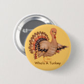 Wer eine Türkei ist Button (Vorne & Hinten)