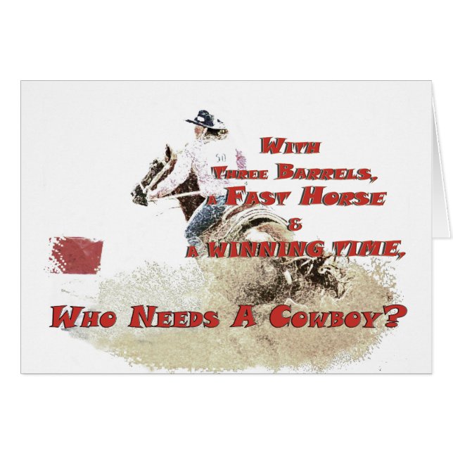 wer einen Cowboy benötigt (Vorderseite (Horizontal))