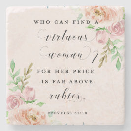 Wer einen rechtschaffenen Frauen-Untersetzer Steinuntersetzer