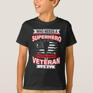 Wer einen Superhelden braucht, wenn dein Opa Veter T-Shirt