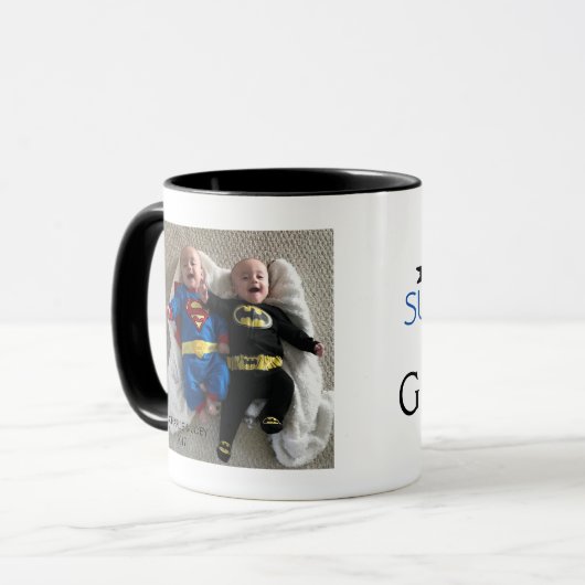 Wer einen SUPERHERO benötigt, wenn Sie Tasse (Vorderseite Links)