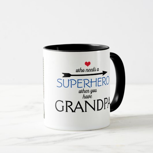 Wer einen SUPERHERO benötigt, wenn Sie Tasse (VorderseiteRechts)