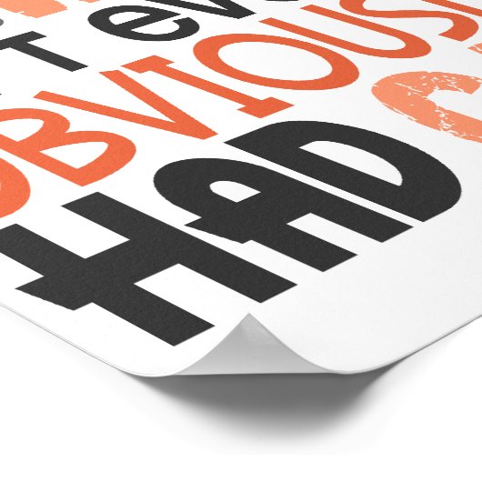 Wer Endometriumkrebs gesagt hat Poster (Ecke)