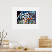 Wer Erfolg hat Poster (Küche)