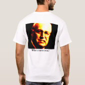 Wer erschrickt Sie? T-Shirt (Rückseite)