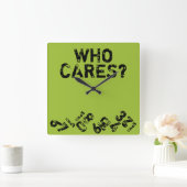 Wer fallende Zahl-Wanduhr sich interessiert Quadratische Wanduhr (Zuhause)