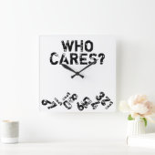 Wer fallende Zahl-Wanduhr sich interessiert Quadratische Wanduhr (Zuhause)