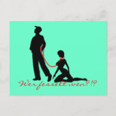 Wer fesselt wen? postkarte (Vorderseite)