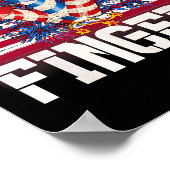 Wer Fingers-Feuerwerke braucht Poster (Ecke)